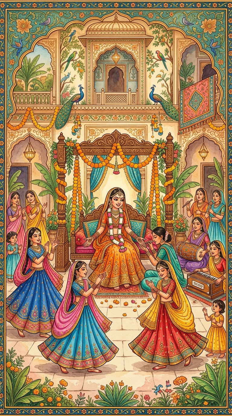 Mehendi & Haldi Darbar